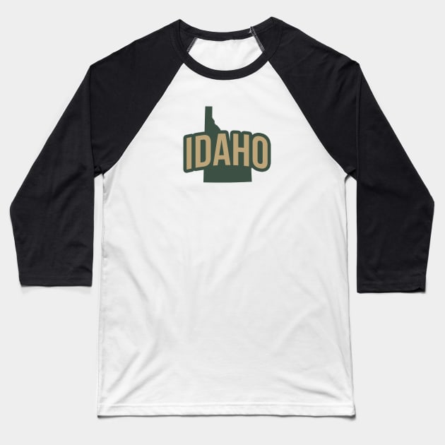 idaho Baseball T-Shirt by Novel_Designs